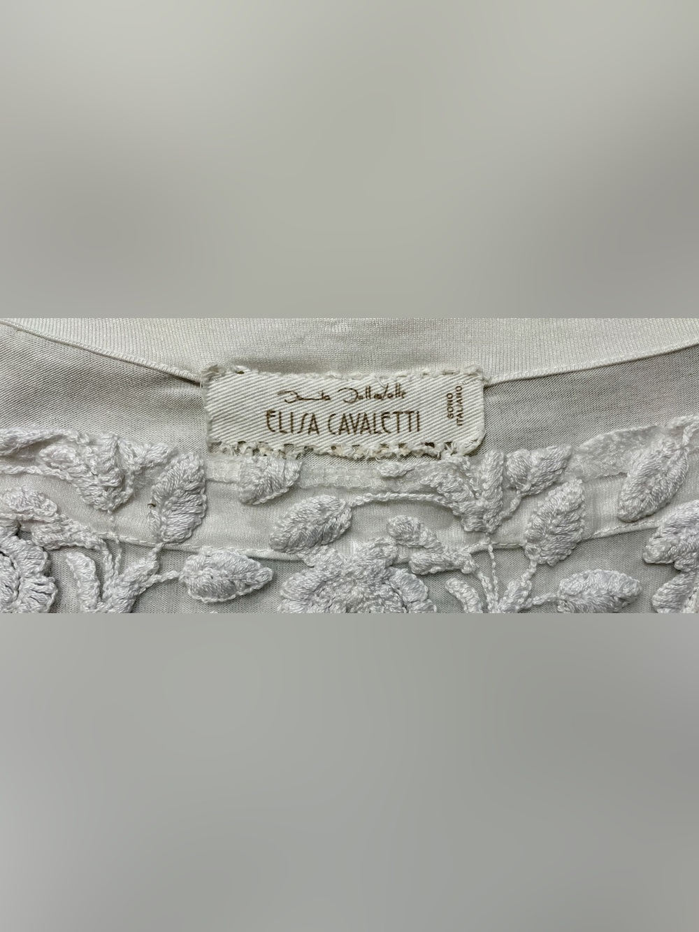 Elisa Cavaletti Embroidered Ombré Dress Small Layered Boho Artwear - Picture 8 of 8